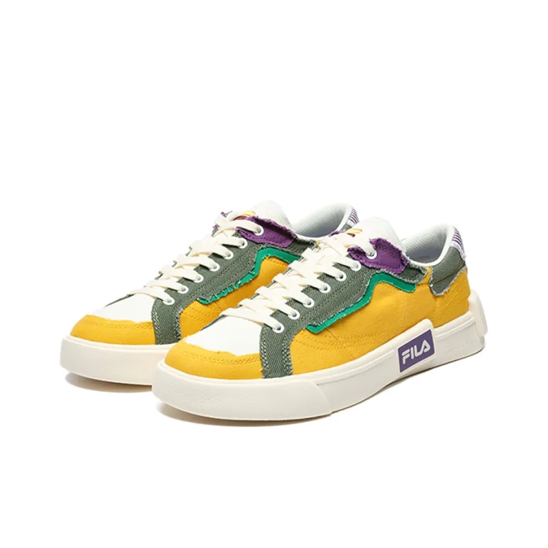 FILA FUSION Pop Skate Shoes 'Yellow Green White'-2
