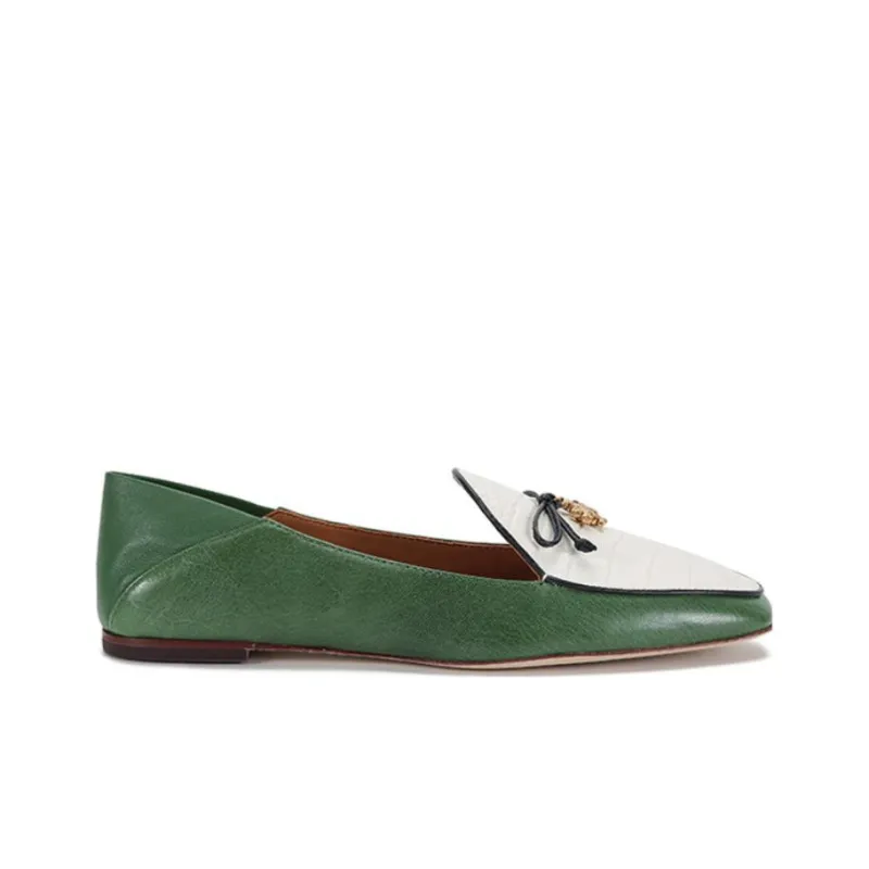 TORY BURCH Women's Casual Shoes Women's Ivory White Green-1