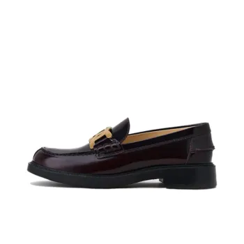 TOD'S Chain plaque Loafers Women's