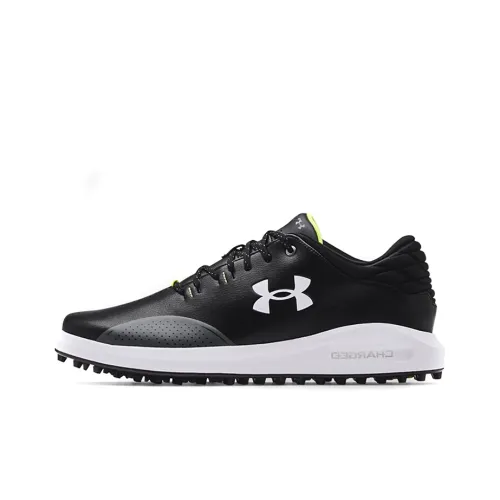 Under Armour Golf Shoes Men Low-Top Black/Dark Gray