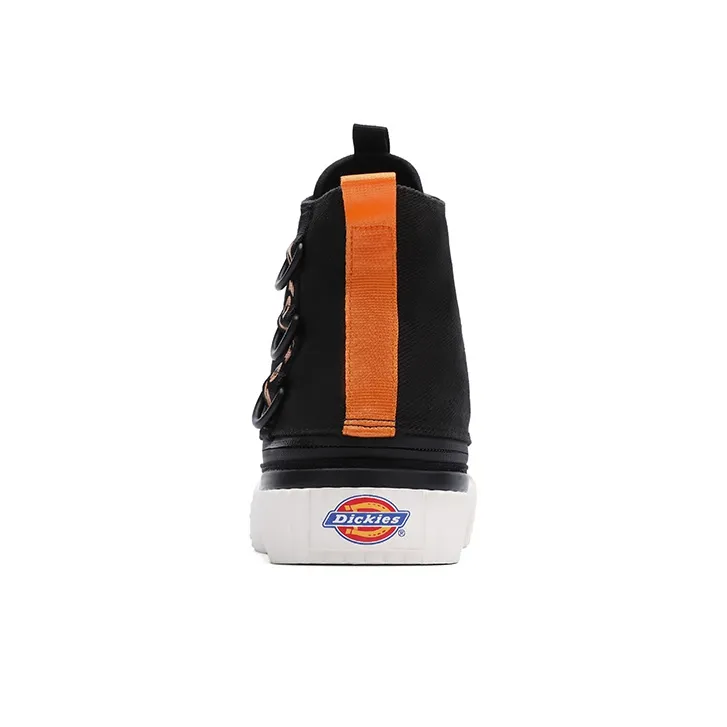 Dickies Canvas Shoes Men High Top Black-3