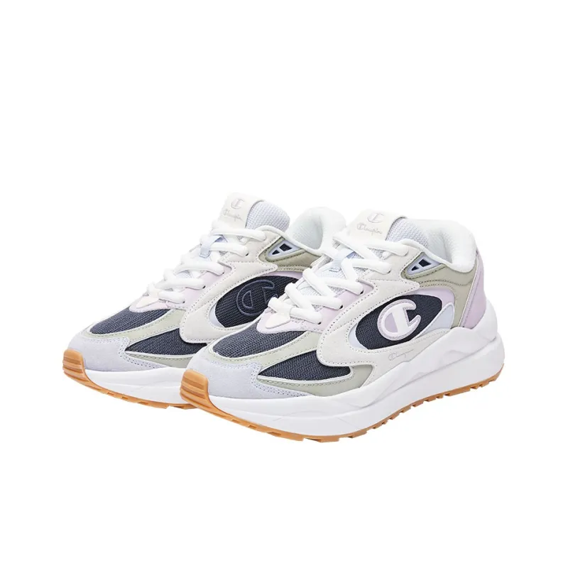 Champion Chunky Sneakers Women's Low Top Midnight Blue/Moss-2