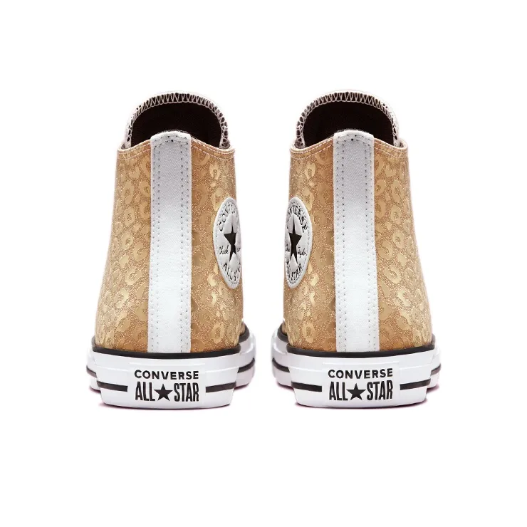 Converse Women's Chuck Taylor All Star High 'Glitter Leopard Spots' Women's-4