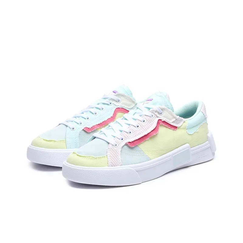 FILA FUSION Canvas Shoes 'White Multi' Women's-1