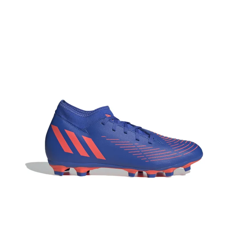 Adidas X Chuteira Meia Predator Edge.4 Flexible Campo 'Hi Res Blue Turbo '-1