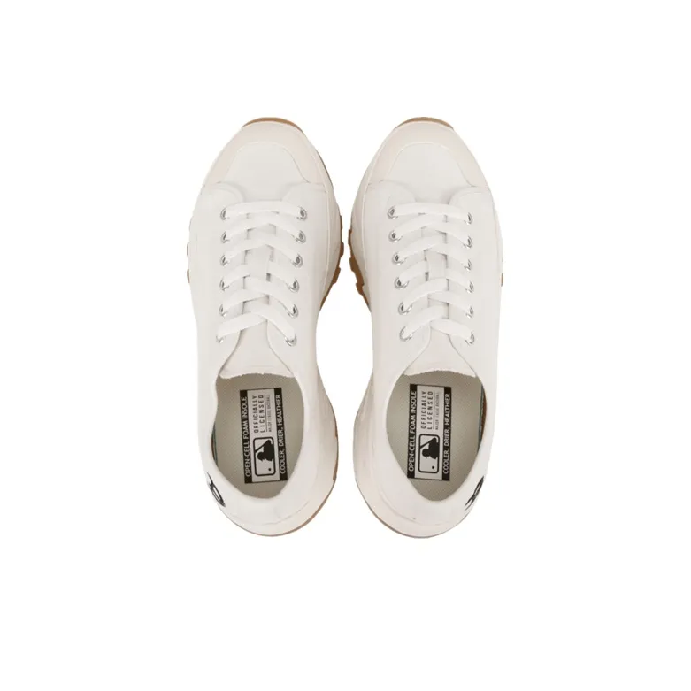 MLB Big Ball Chunky Low New York Yanker Anti Slip Wear Resistant Low Top Chunky Sneakers Unisex White-2
