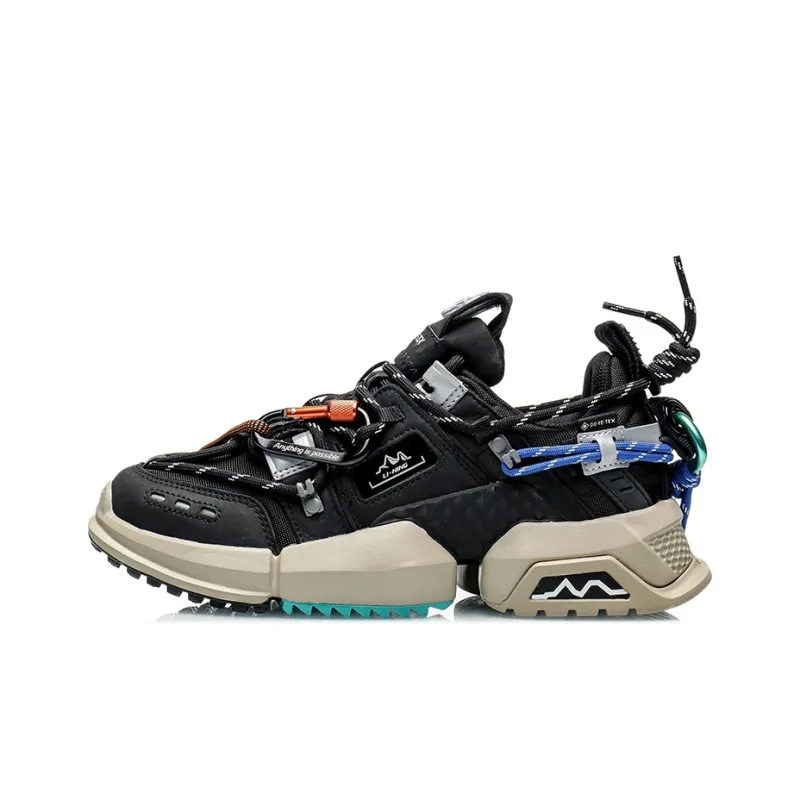 LiNing Chunky Sneakers Women's Low Top Black-0