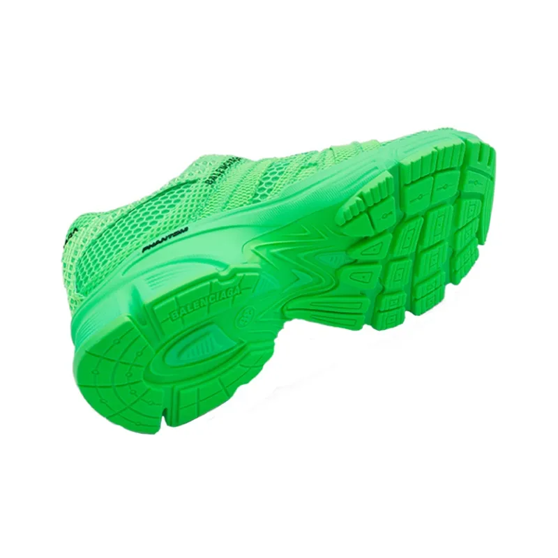 Balenciaga Phantom Casual Shoes Women's Neon Green-4