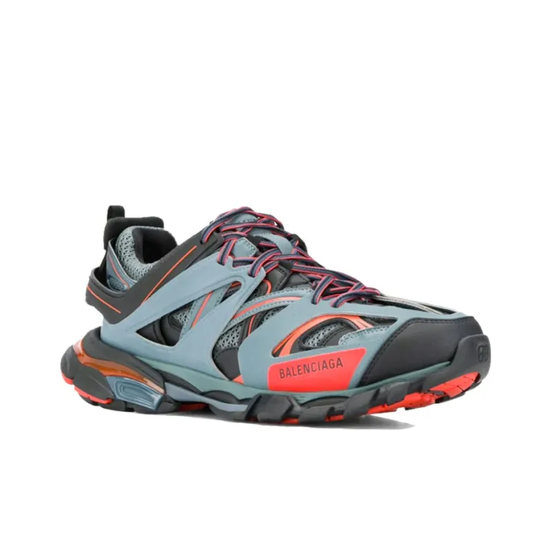 Balenciaga Track Trainer 'Dark Grey Orange'-2