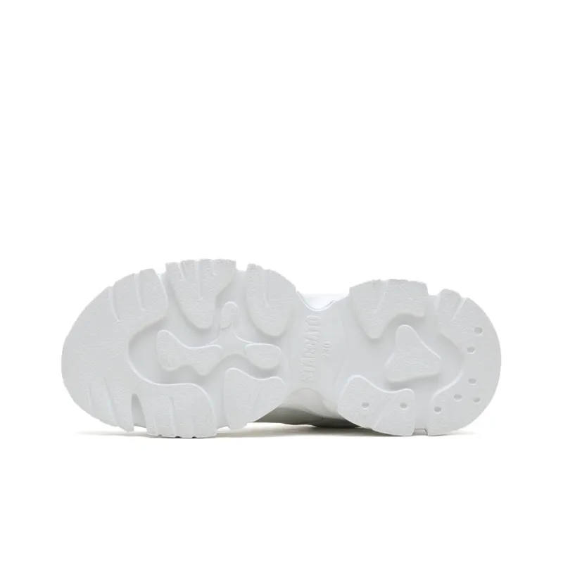 Staccato Chunky Sneakers Women's Low-Top White-4