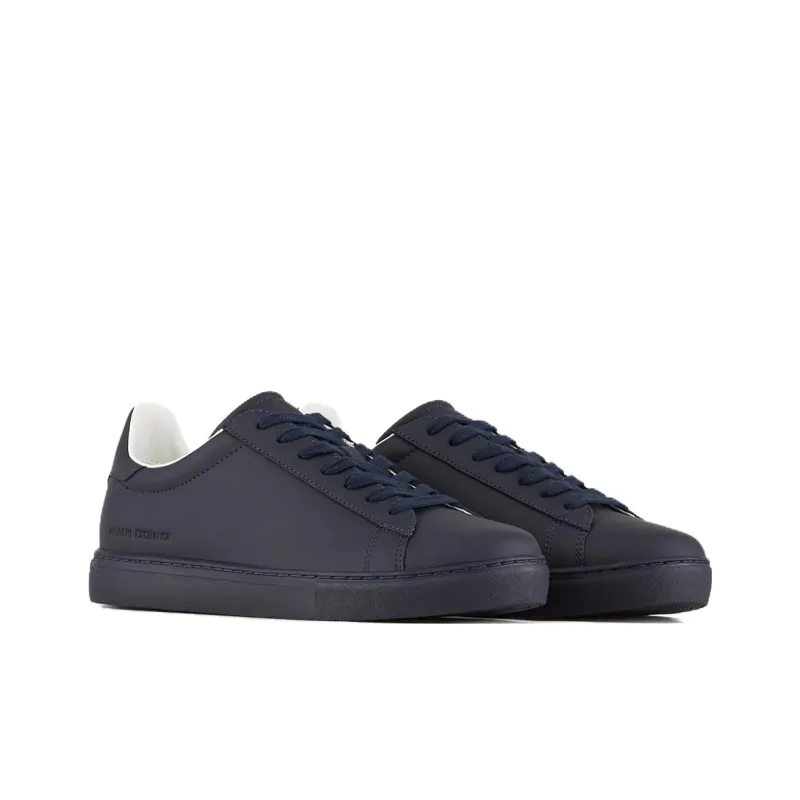 ARMANI EXCHANGE Low Top Skateboard Shoes Men's Marine Blue-2