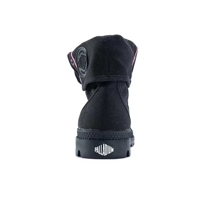 Palladium Pallabrouse BGY Conv High Top Canvas Shoes Unisex Black-3