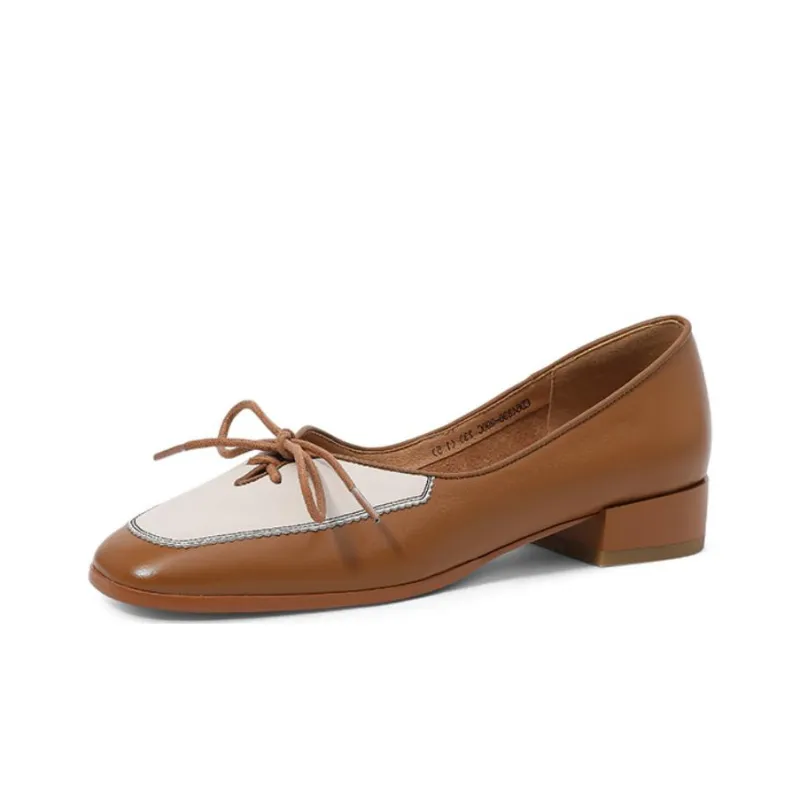 CAMEIDO Women's Casual Shoes Women's Apricot-1