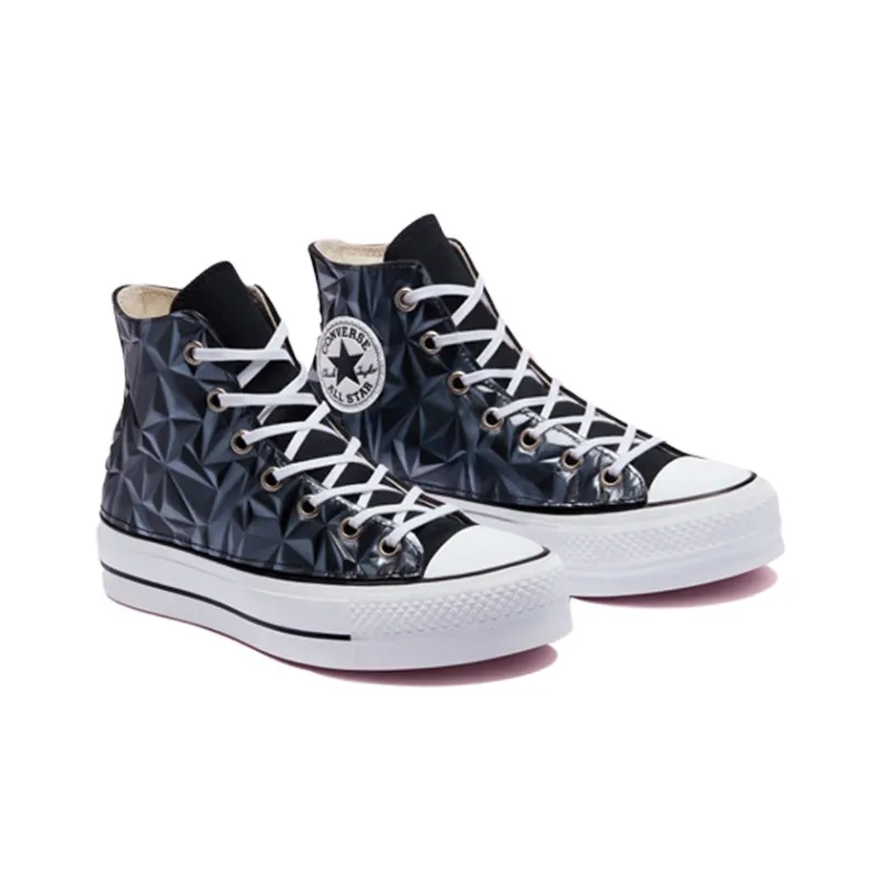 Converse Chuck Taylor All Star Canvas Shoes Women's High Top Asphalt -2