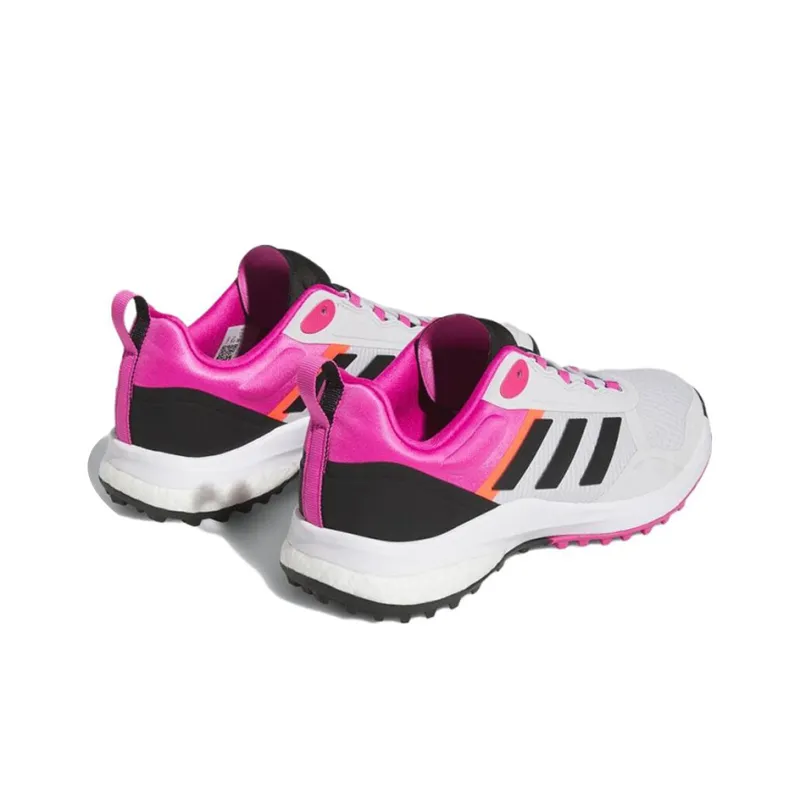 Adidas Zoysia Spikeless Golf Shoes 'Dash Grey Black Lucid Fuchsia' Women's-3
