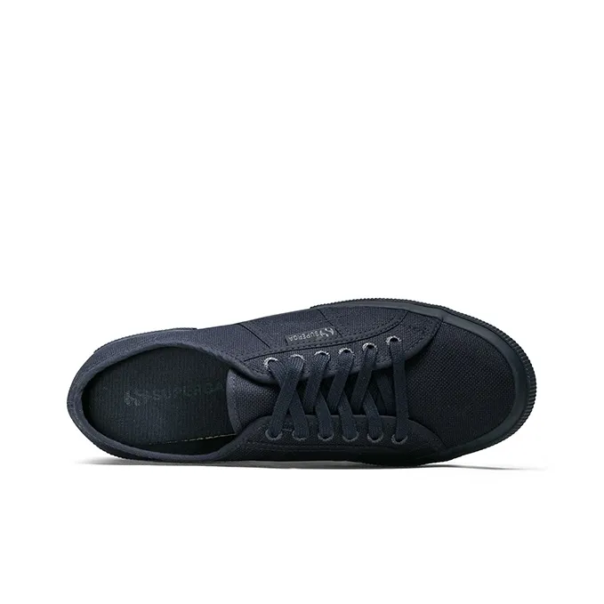 SUPERGA Low-Top Canvas Shoes Unisex Navy Blue-3