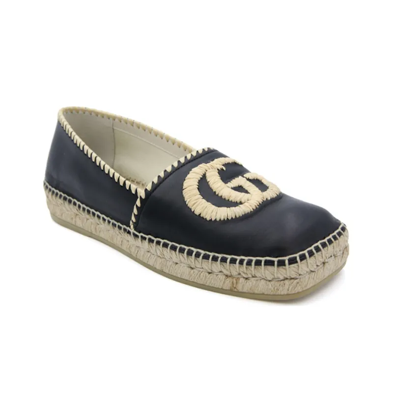 GUCCI Embroidered GG Espadrilles-2