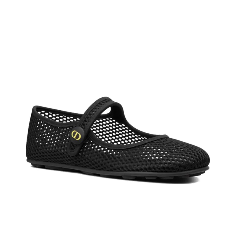 DIOR Enigme Mary Jane Shoes Women's Black-2