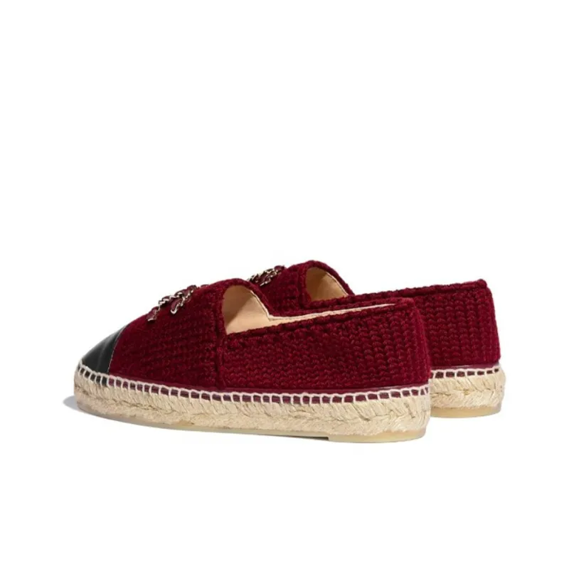 CHANEL Women's Casual Shoes Women's Burgundy-3