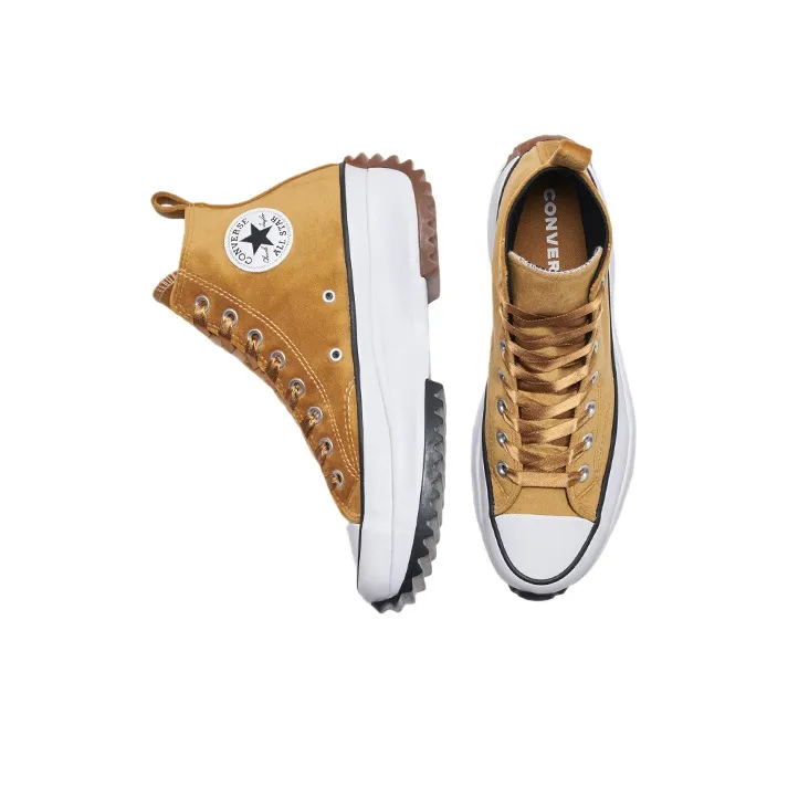 Converse Run Star Hike High Top Canvas Shoes Yellow-3