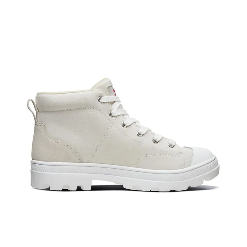 Skechers Roadies High Top Canvas Shoes White Women's-1