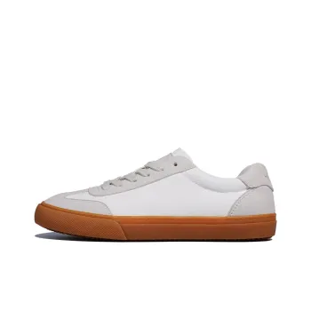 Rockfish Waterproof Anti Slip And Wear Resistant Lightweight Low Top Canvas Shoes Men's White Gray