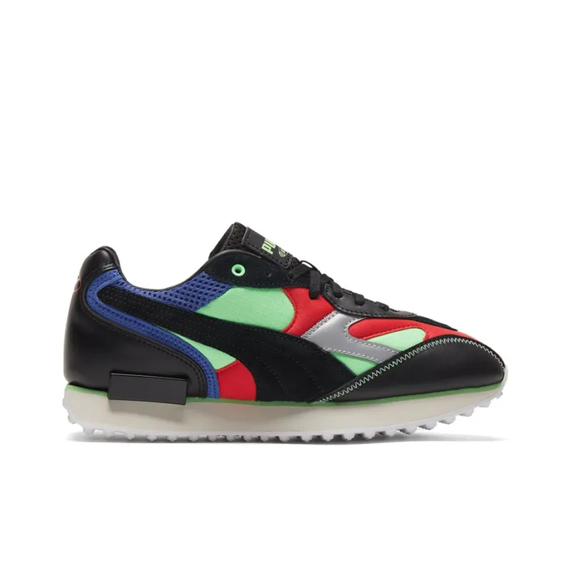 PUMA Future Rider King Trainers 'Black Green Red'-1