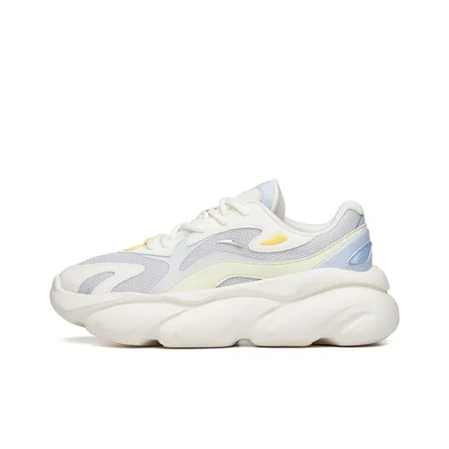 Anta Life Collection Low-Top Chunky Sneakers Women's White Blue