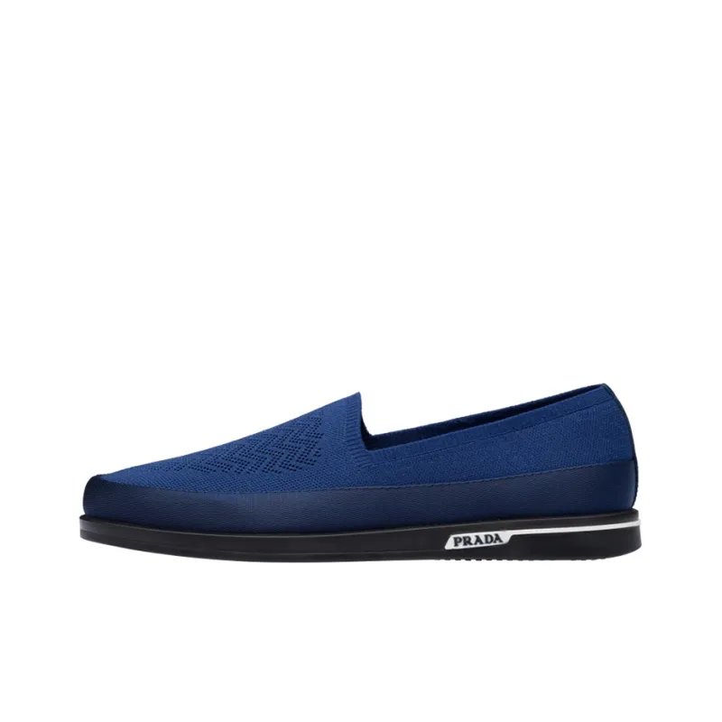 PRADA Knit Loafers Women's 'Sea Blue'-0