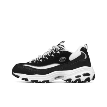 Skechers D Lites White/Black Women's