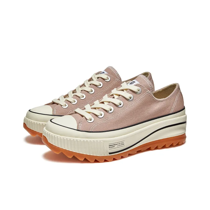 Excelsior Canvas Shoes Unisex Low Top Pink-1