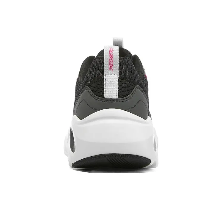Skechers Stamina Airy LeisureSport Shoes Black/White Women's-3