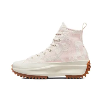 Run Star Converse Hike Platform High 'Egret Pink Clay'