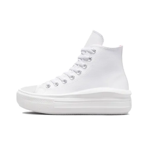 Converse Chuck Taylor All Star Move Anti Slip Wear Resistant High Top Canvas Shoes Women's Snow