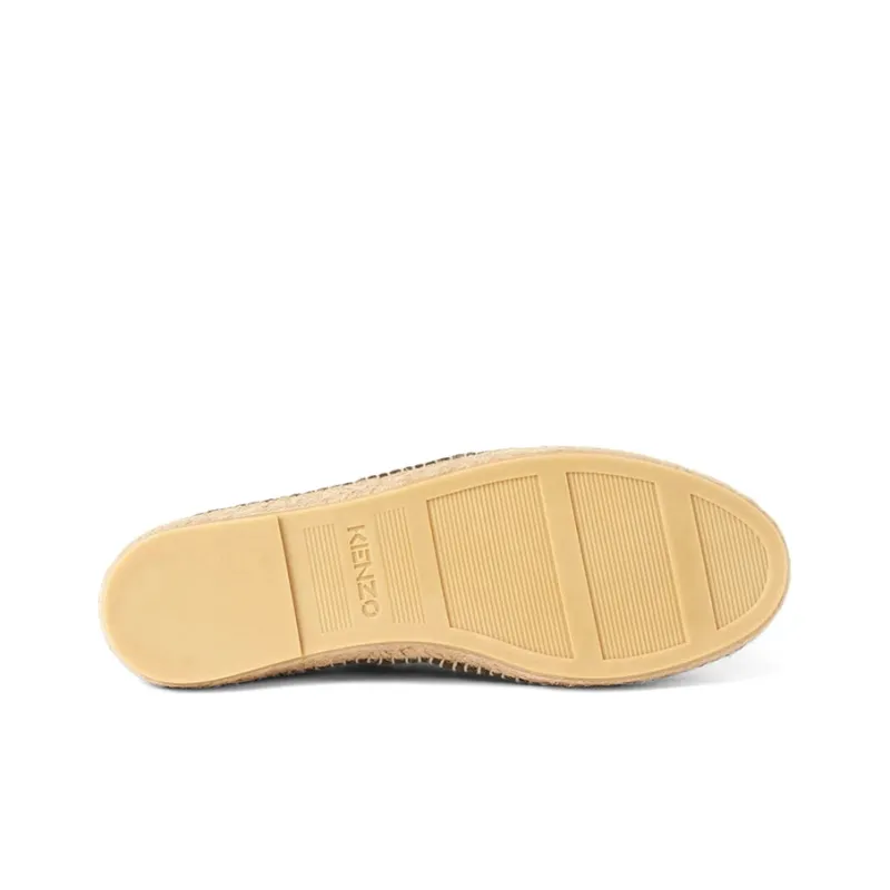 KENZO Tiger Espadrilles Men Low Top Dark Green-4