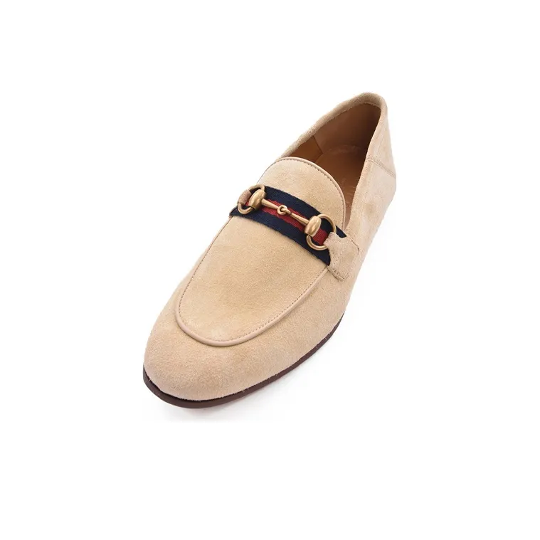 GUCCI Horsebit 1955 Loafers Women's Brown-2