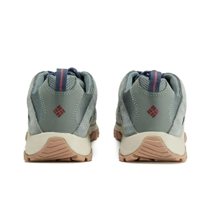 Columbia Crestwood Waterproof And Breathable Low Top Outdoor Shoes Women's Gray Green-3