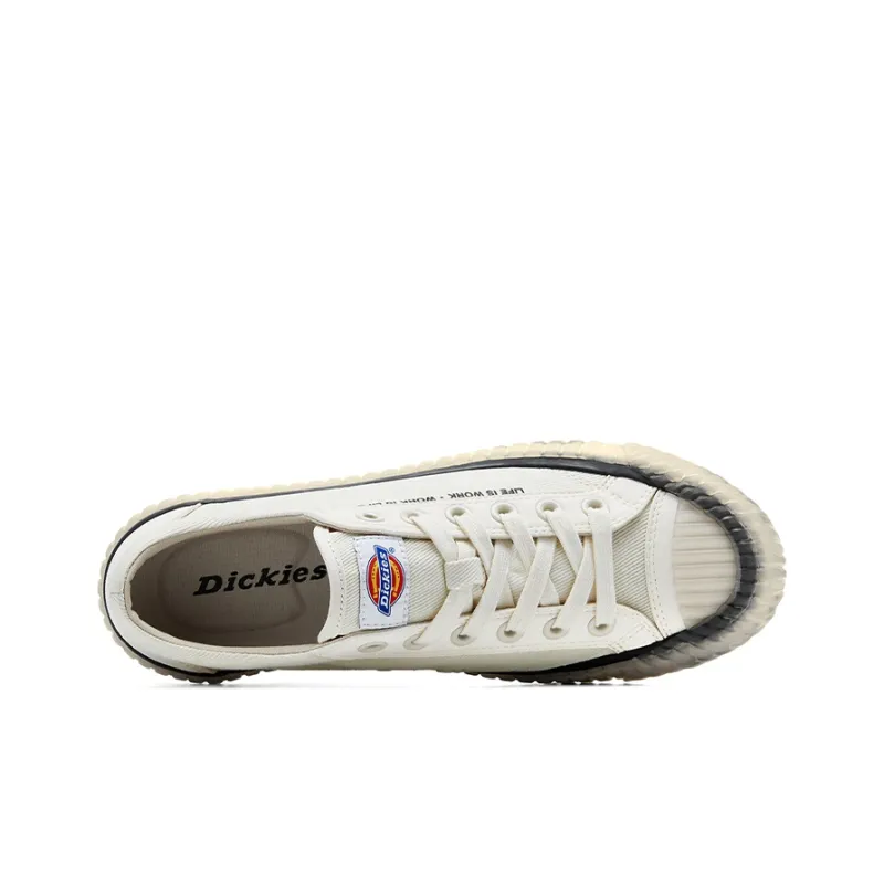 Dickies Wear Resistant Low Top Canvas Shoes Unisex Beige-2