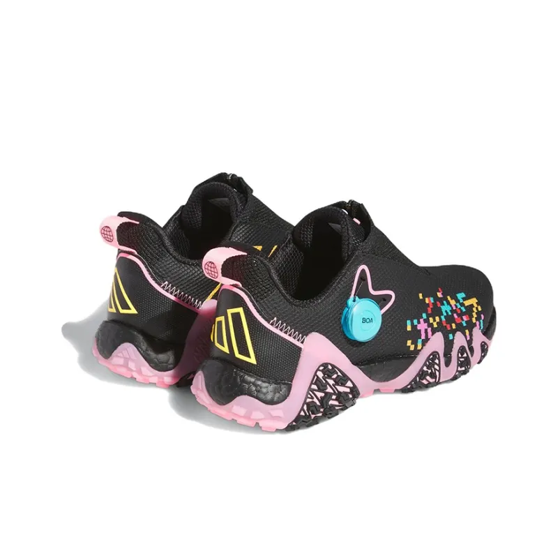 Adidas Codechaos 22 Boa Boost Golf Shoes 'Black Beam Pink'-3