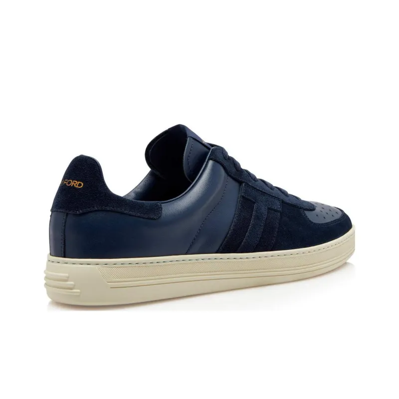 TOM FORD Radcliffe Panelled Leather Sneakers-2