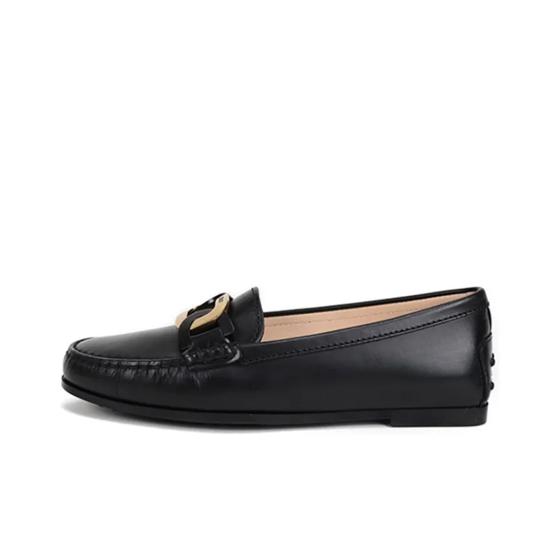 TOD'S City Gommino Women's Casual Shoes Women's Low Top Black-0