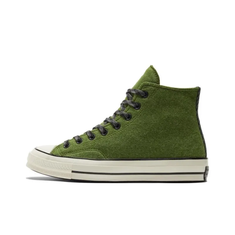 Converse Chuck 70 High Flannel 'Green'-0