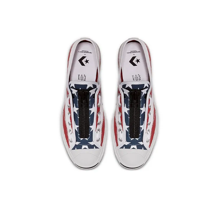 Converse Jack Purcell Zip Ox TakahiroMiyashita TheSoloist White Red-3