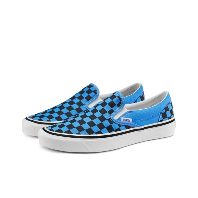 Vans Classic Slip On 98 Dx 'Anaheim Factory Blue Neon Checkerboard'-1