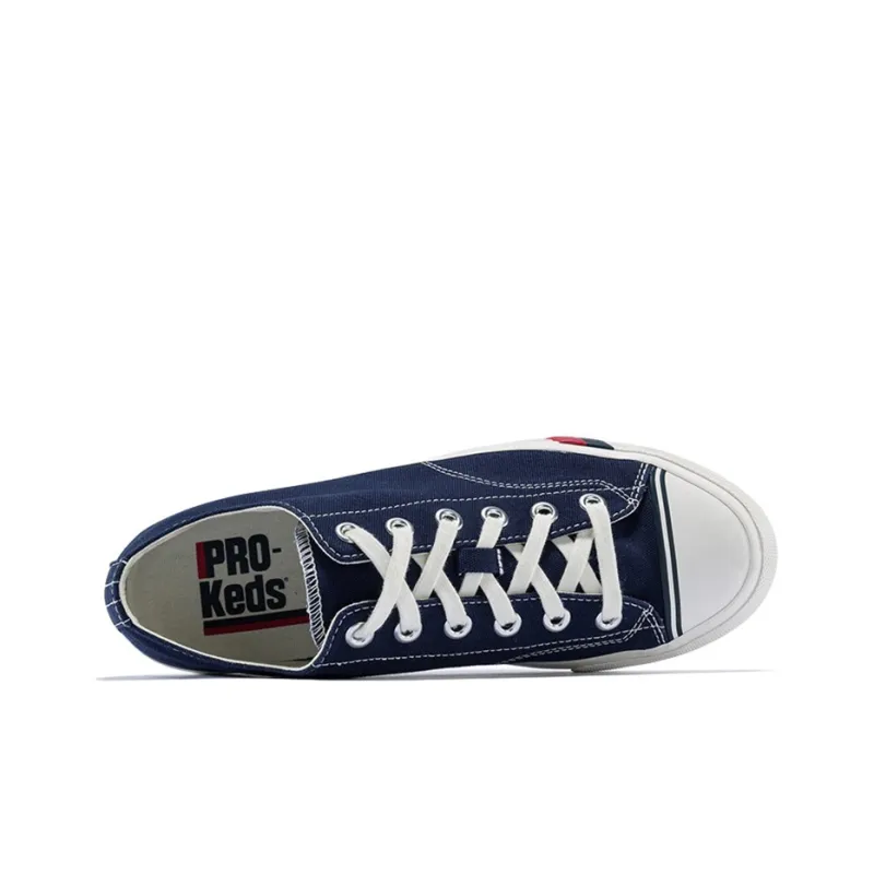 Keds Canvas Shoes Unisex Low Top Navy Blue-5