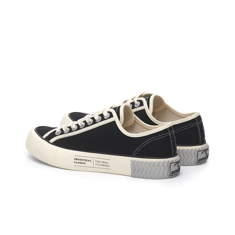 Excelsior Canvas Shoes Unisex Low Top Classic Black-2