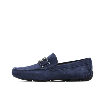 Ferragamo Casual Flat 'Deep Blue' Men's