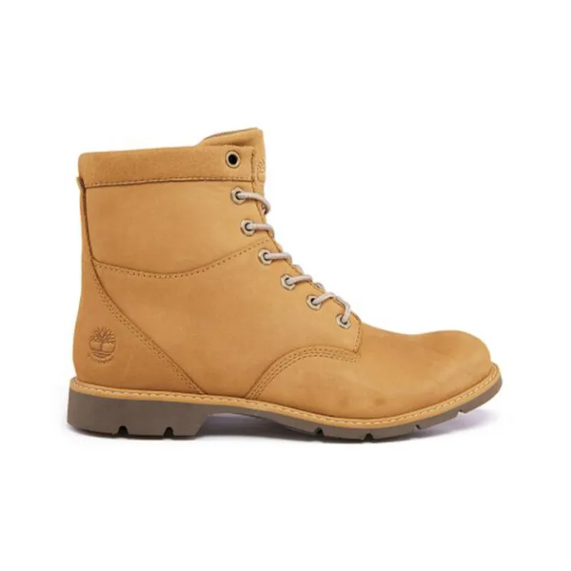 Timberland Euro Hiker 6 Inch Waterproof Hiking Wide Fit Shoes 'Wheat' Women's-1
