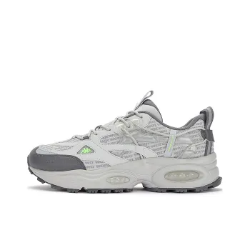 Kappa Low Top Chunky Sneakers Unisex Gray Silver