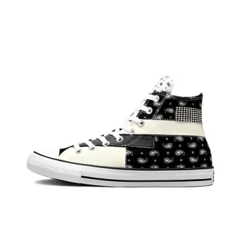 Chuck Taylor All Star Converse High 'Hacked Patterns Black Paisley'